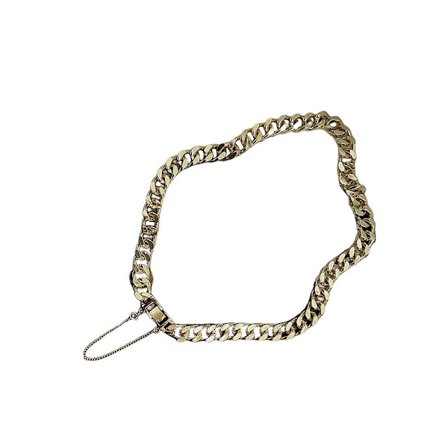 Halsband Retro Vintage Grov Kedja Halsband Halsband Med Spänne