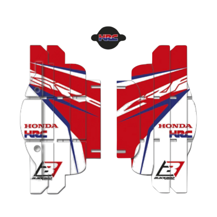Sada Polepů Blackbird Rad louver Replika Team HRC 2017 - Honda CRF 450R 2013-2016