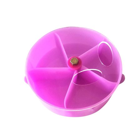 Kreativ papegøje tyggelegetøj fugle legetøj hjul tærte foderpuslespil