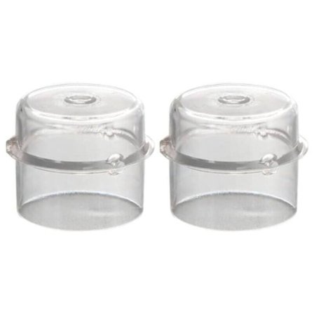 2-pak 100 ml Målekopslåg til Thermomix TM5 TM6 TM31 Foodprocessor, Transparente Blender Reservedele