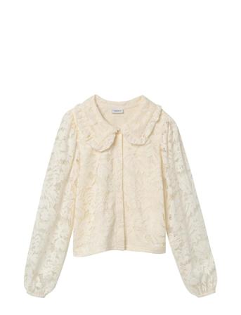 Nkfrydia Ls Short Shirt R Cream Name It