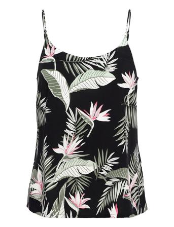 Vmsimply Easy Singlet Top Wvn Ga Black Vero Moda