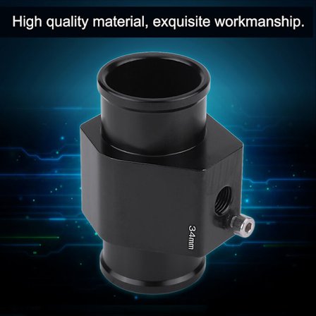 Bil Vattentemperatur Temperatur Anslutning Rör Slang Sensor Adapter 34mm