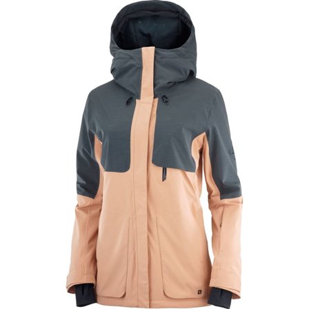 Salomon Women's Proof LT Insulated Jacket Women lined ski jackets Beige L