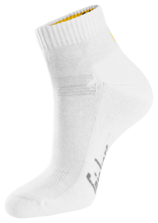 Snickers Workwear 9221-0900 Strumpa 3-pack, vit 41-44, Arbetskläder