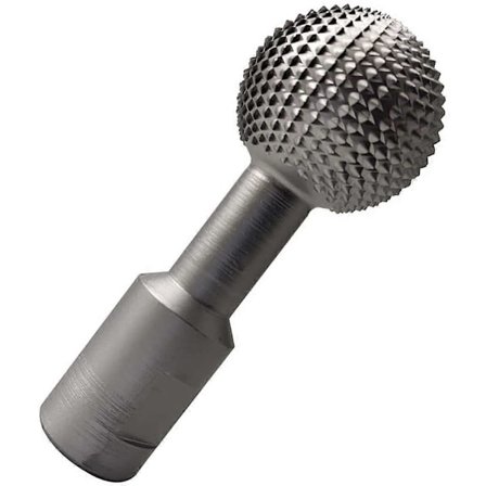 14 mm:n pyöreä puuuran kaiverrustyökalu, pyöreä pyörivä terä, pyöreä teräksinen pyörivä viila porakoneeseen, hiontaan ja kaiverrukseen, hopea