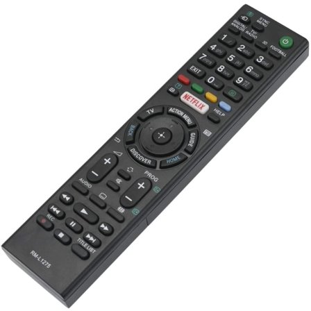 Universal RMT-TX100D fjernbetjening erstatter Sony HDTV LED Sort