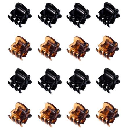 6 små Grip Octopus-klips uten skli, Spider-hårklips