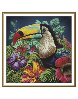 Broderipakke Bilde Tropisk Skjønnhet - Nova Sloboda