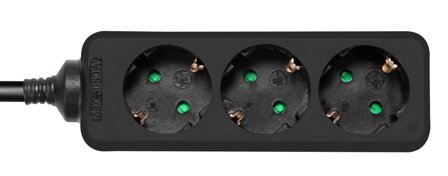 Deltaco GT-0321 - flerkoplingslist - 3680 watt