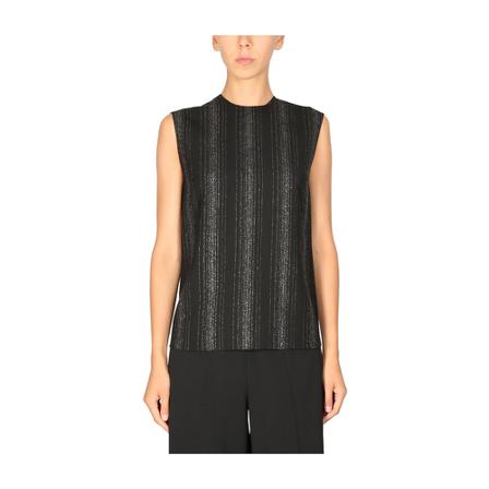 Stella McCartney Lurex Tailored Top Sort, Dame