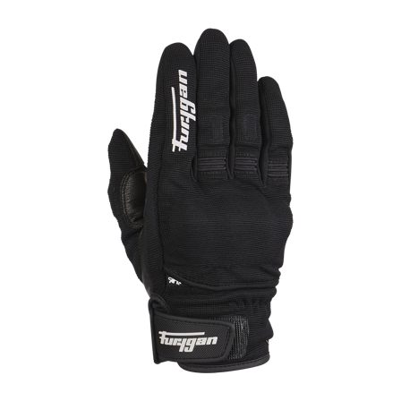 Mănuși Motocicletă Furygan Jet D3O negru/alb XXL