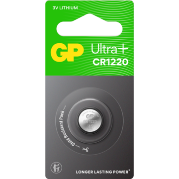 Knappbatteri Gp Cr1220 3V