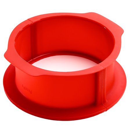 Lékué Charlotte irtopohjavuoka alustalla 18 cm, punainen