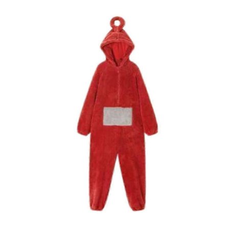 Unisex Teletubbies Kostymer Disi Onesies Lala Cosplay Pyjamas Vuxen Pyjamas Djur Sovkläder Jumpsuit