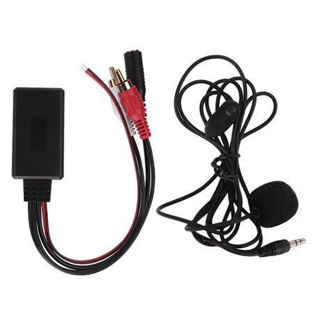 Bil Bluetooth 5.0 Trådløs Modul 1.5m Kabel Håndfri Mikrofon til Clarion 2RCA Lydport