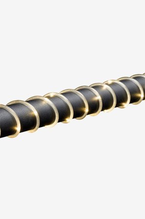 Konstsmide - Mini tau lys 260LED, IP44 2000cm - Transparent - Lysslynger - Fra Homeroom