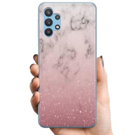 Samsung Galaxy A32 5G TPU Matkapuhelimen kuori Pehmeä pinkki