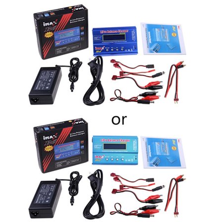 iMAX B6 80W Batterioplader Lipo NiMh Li-ion Ni-Cd Digital RC IMAX B6 Lipro Balance Oplader Aflader + 15V 6A Adapter
