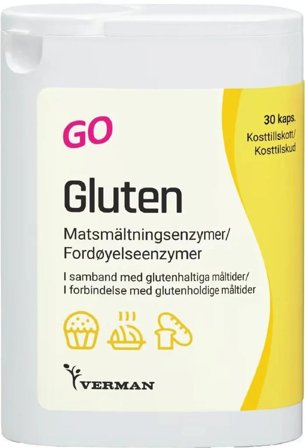 Gluten Go kapsler 30 stk