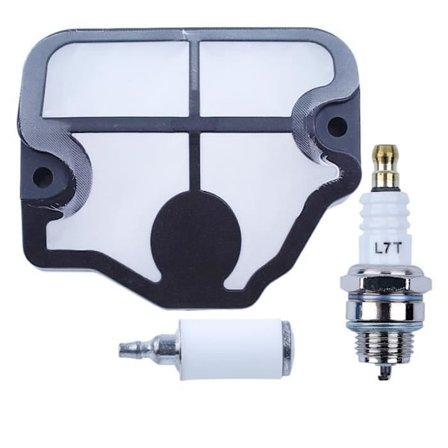 LUFTfilter Brændstoffilter Brændstoffilterservicesæt Kompatibel med Husqvarna 36 41 136 LE 137 137E 141 141LE 142 142E Motorsav Hg