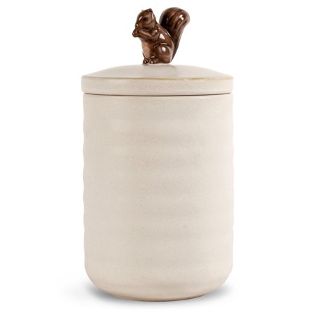Sagaform Ellen krukke med låg, stor - Off white | KitchenOne