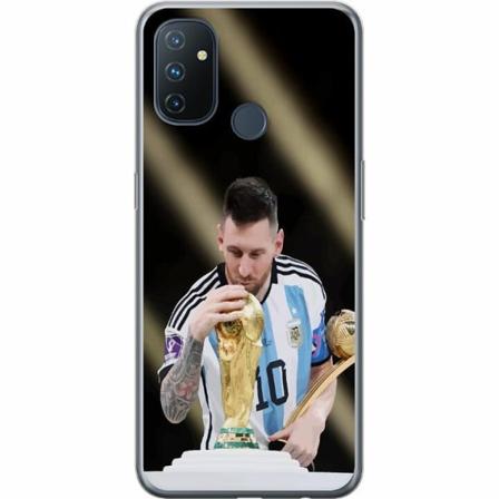 Oneplus Nord N100 Genomskinligt Skal Messi
