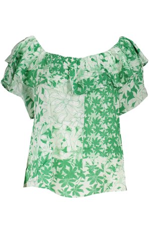Desigual T-shirt Maniche Corte Donna Verde