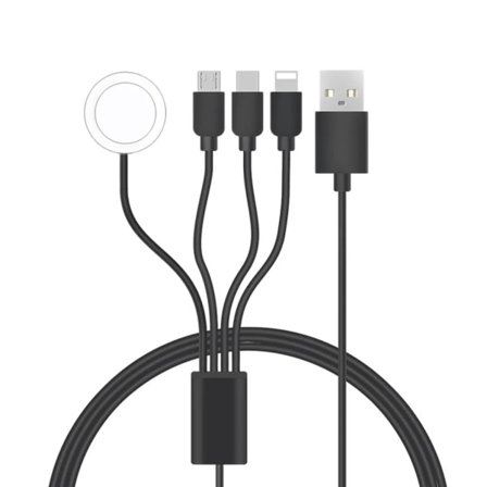 4-in-1 iWatch magneettinen langaton latausasema