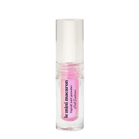 Le mini macaron Liquid Nail Powder Pink Euphoria, Makeup, Gelénegle, Gel Neglelak