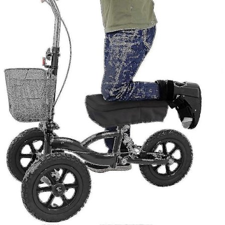 Rehabiliteringsbilkudde, Memory Foam Långsam Återhämtningskudde, Knärullator Pad