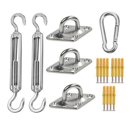 Triangle Shade Sail Hardware Kit
