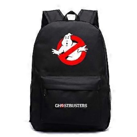 Ghostbusters Ryggsäck för Pojkar och Flickor, Skolryggsäck, Student Axelväska, Reseryggsäck, Tillbaka till Skolan (A)