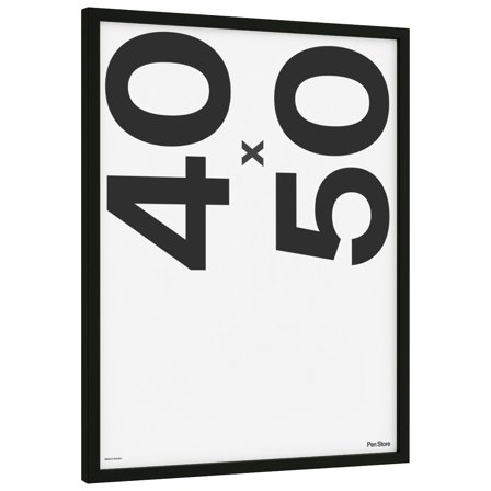 Black Wooden Frame 40x50 cm