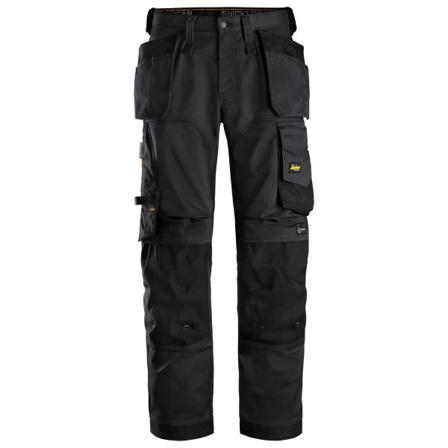 Snickers Workwear 6251 AllroundWork Håndværkerbukser sort Sort, Tøj