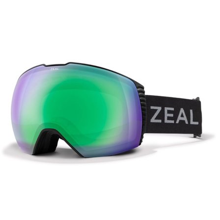 Zeal Optics Cloudfall - Jade Mirror w/Sky Blue Mirror Dark Night i Sort