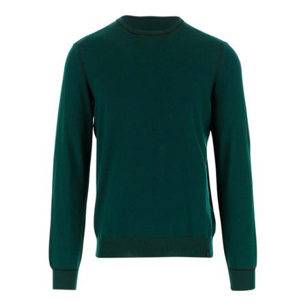 Fay Round-neck Strik Grøn, Herre Strik, Størrelse: M