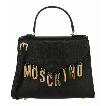 Moschino, Tote Bags Zwart, Dames, Maat:ONE Size