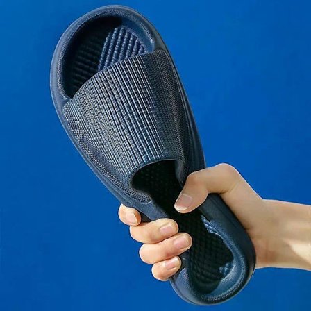 Stor Størrelse 47 48 Herre Hjemmesko Let EVA Blød Sål Komfort Casual Sko Hjem Badeværelse Anti-Slip Flip-Flops Sommer Strand Sandaler