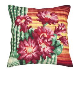 Kissen Kaktusblüten - Collection D'Art