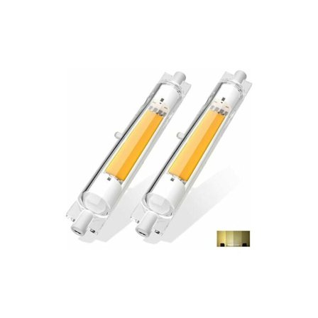 R7S 118mm LED-lampa 20W dimbar energibesparande COB motsvarande J118mm halogenlampa varmvit 3000K, ingen flimmer, DOPA