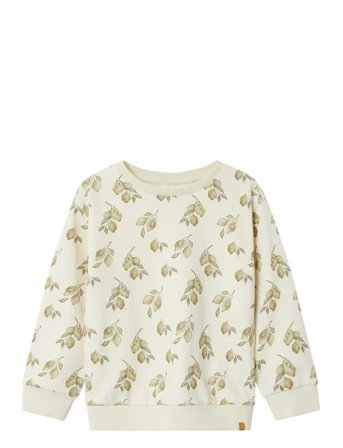 Lil'Atelier Nmnjobo Kio Ls Loose Sweat Lil Beige