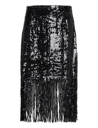 Yasflapper Hw Skirt - Show Black YAS