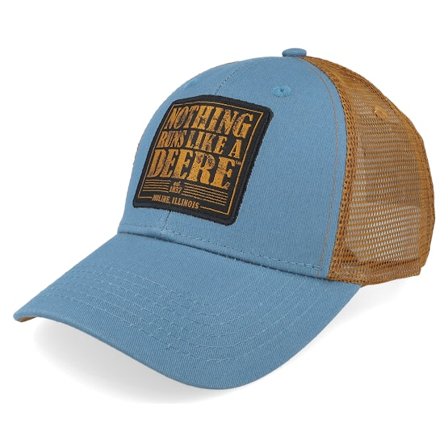 John Deere - Azul trucker Boné - Nrlad Charcoal/Blue Trucker @ Hatstore