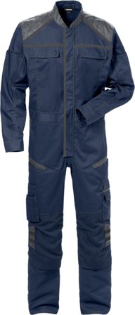 Arbetskläder Fristads Herr Overall 8555 STFP, Marinblå/Grå