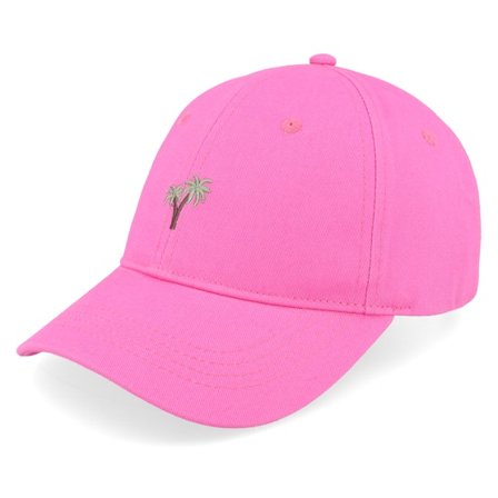 Barts - Roze unconstructed Cap - Kids Posse Cap Hot Pink Dad Cap @ Hatstore