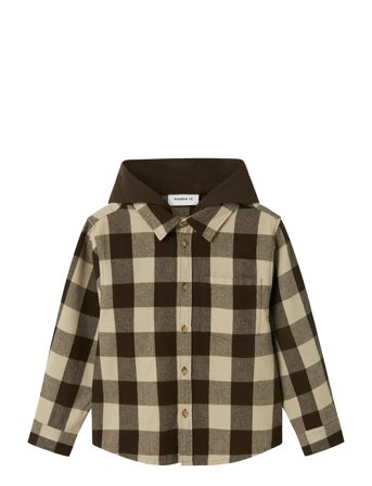 name it | Nkmolaf Ls Overshirt Wh | 116