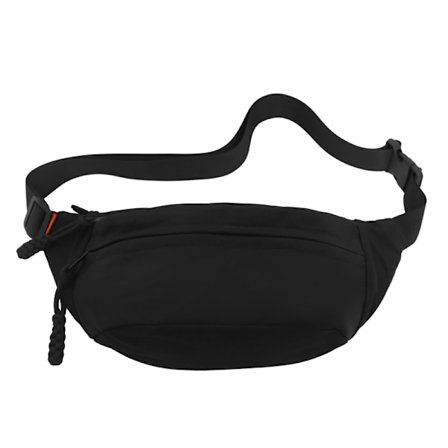 Sort, brysttaske til kvinder, ny casual og enkel crossbody taske f