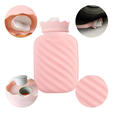 Mini Flush Varmtvandsflaske Fyldt Med Vand Varmtvandsflaske Cu