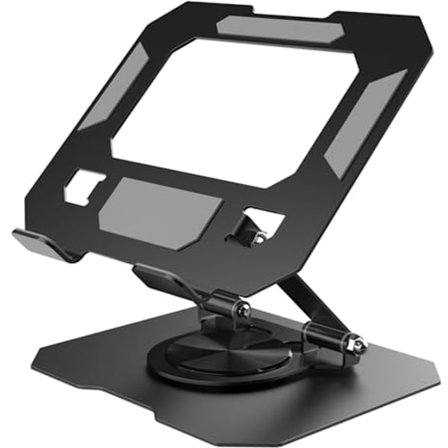 Justerbart nettbrettstativ & 360° - Sammenleggbar iPad-holder for skrivebord